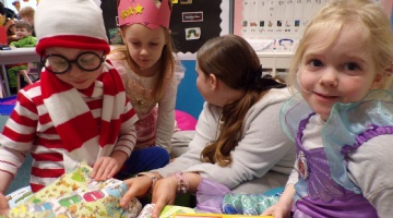 Students enjoy revamped library space as part of World Book Day celebrations
